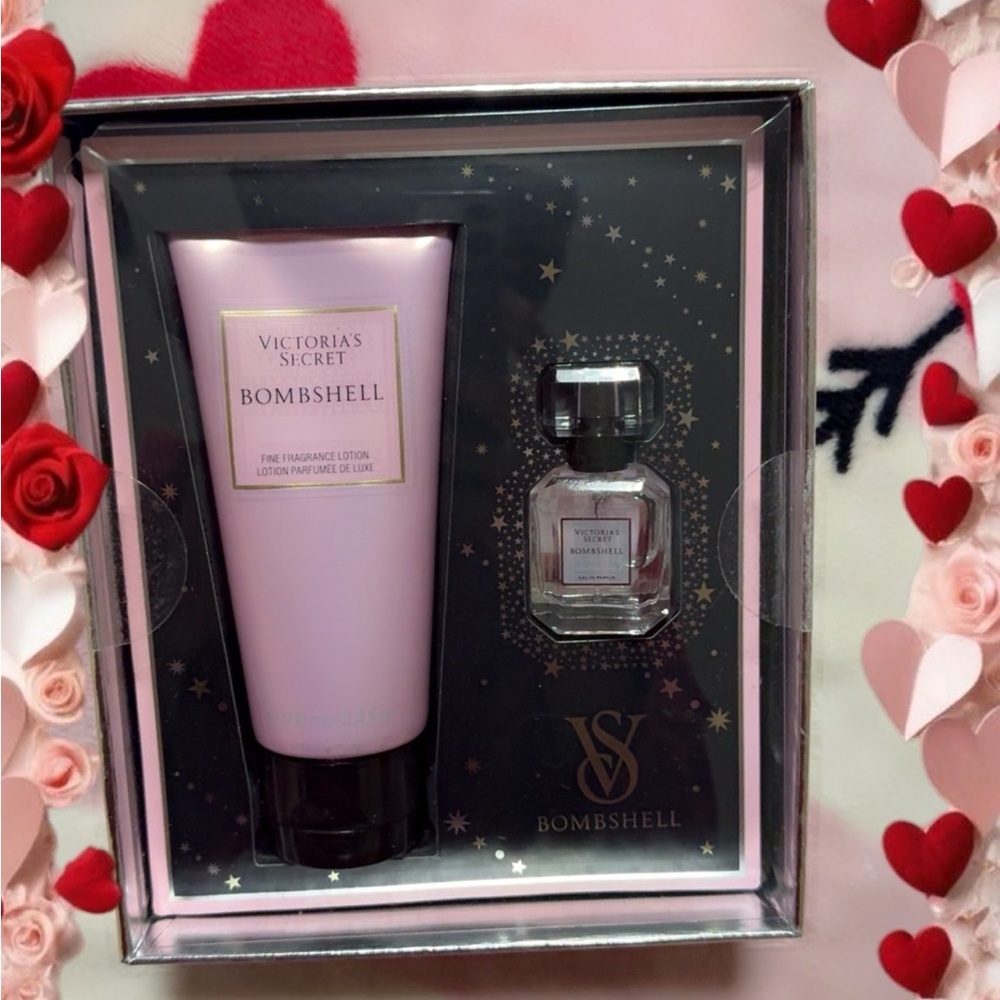 Victoria's Secret Bombshell Set in Pink and Black
